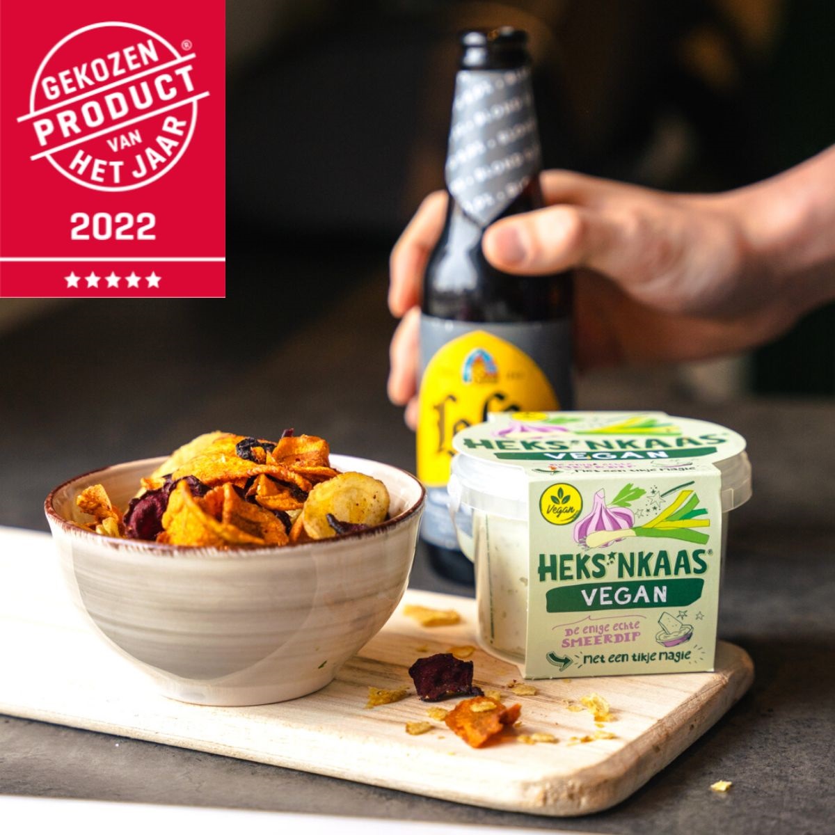 HEKS’NKAAS® Vegan Gekozen Product van het Jaar 2022!